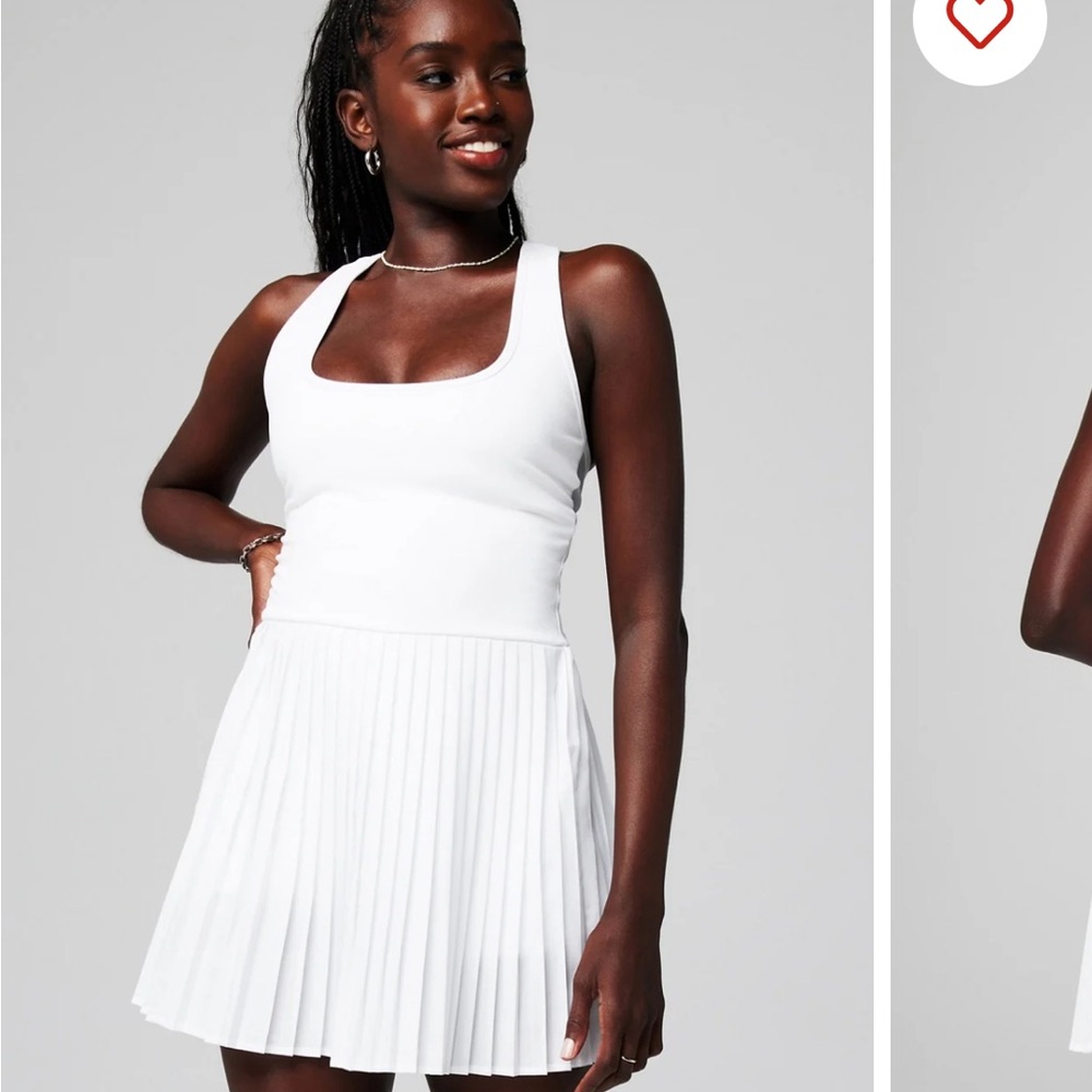 Fabletics Hot Shot Pleated Dress Classic Mini
